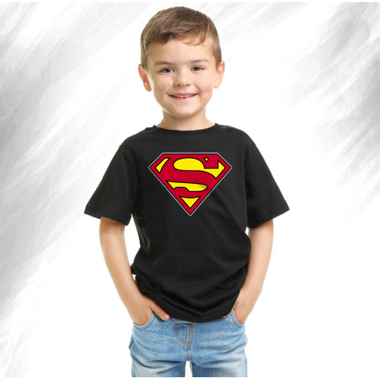 تيشيرت أطفال شعار سوبرمان