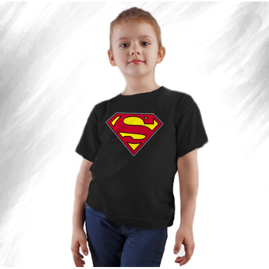تيشيرت أطفال شعار سوبرمان