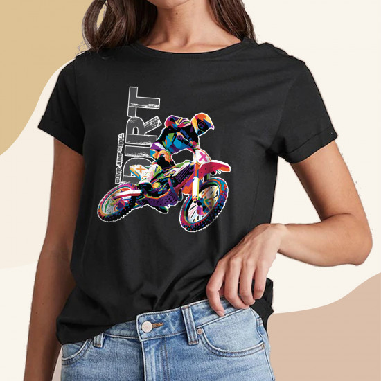 تيشيرت دراجة نارية صحراوي