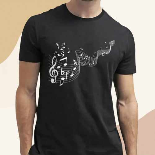 تيشيرت نوتة موسيقية