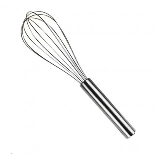 خفاقة البيض فضي 10بوصة (مقاومة للصدأ ستانلس ستيل)