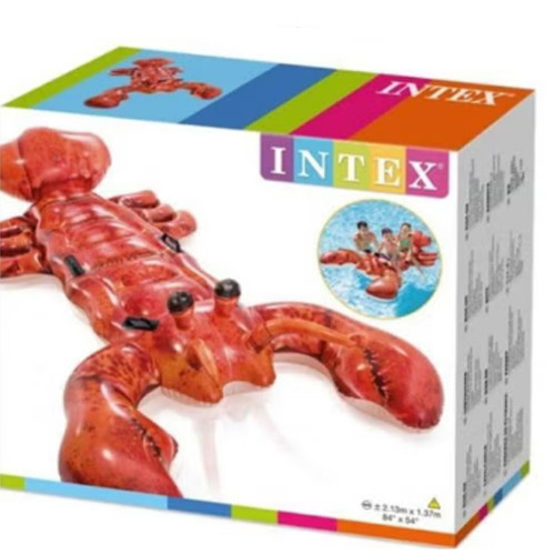 عوامة سباحة للركوب على شكل سلطعون طراز 57533EP 85x54بوصة