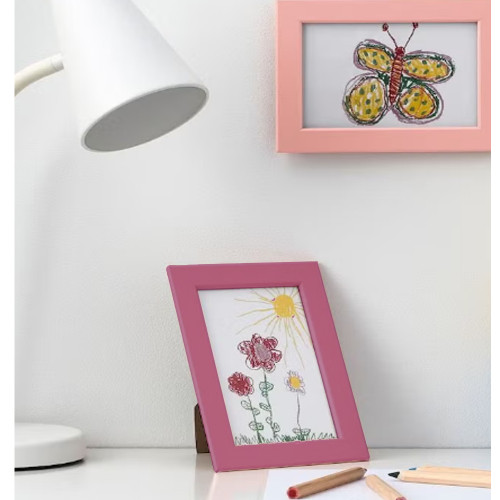 إطار صورة فيسكبو وردي 10x15 سم