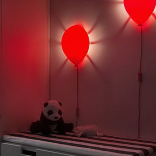 مصباح حائط LED, بلون احمر مصباح حائط LED, بلون احمر