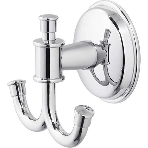 خطّاف مزدوج مطلي من بلونجين فضي