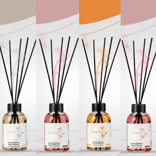 جاكرندا معطر تركي للغرف و المكاتب ( فلور , مانجا , يسمين , جوري)