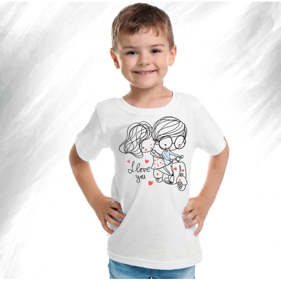 تيشيرت أطفال  I Love You