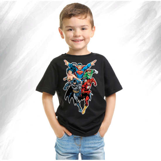 تيشيرت أطفال الأبطال الخارقون