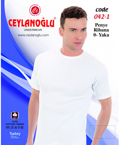 شد 6 حبة فنيلة رقبة دايري مرتفع ستريش قطن 100% كود 042 شد 6 حبة فنيلة رقبة دايري مرتفع ستريش قطن 100% كود 042