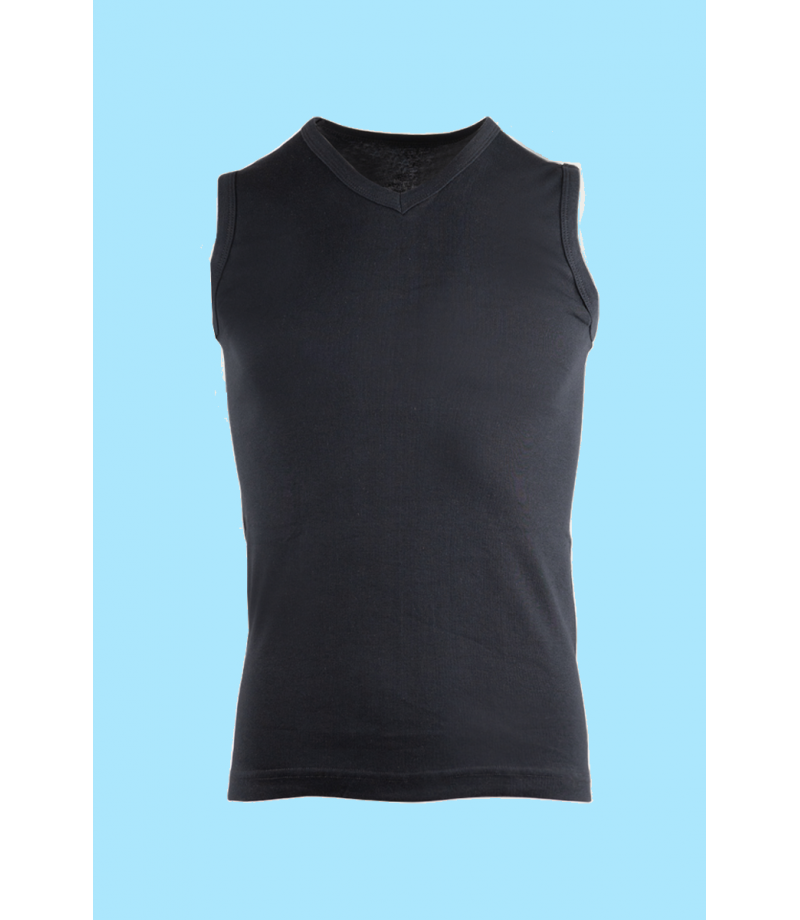 شد 6 حبة فنايل كات رقبة V  قطن 100% ماركة جيلان التركية كود 048