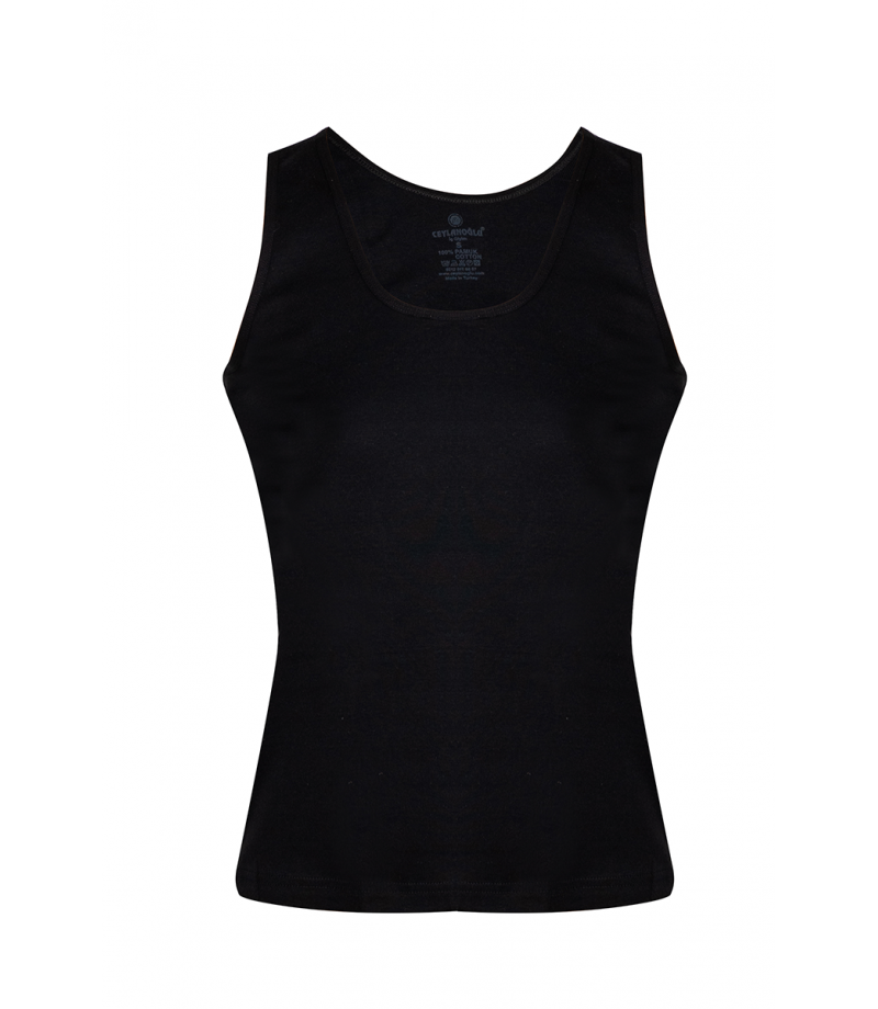 شد 6 حبة فانيلة علاقي سادة بدون تطريز قطن 100% ماركة جيلان كود 167