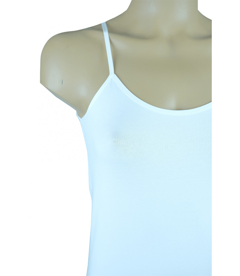 شد 6 حبة فانيلة علاقي خيط سادة بدون تطريز قطن 95% ماركة جيلان التركية كود 184