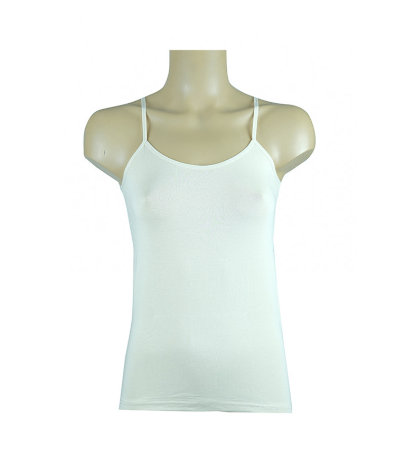 شد 6 حبة فانيلة علاقي خيط سادة بدون تطريز قطن 95% ماركة جيلان التركية كود 184