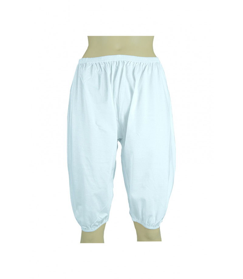 سروال الطبيبين نسائي ابيض سادة بقطن عالي الجودة 100% قطن صناعة تركية ماركة جيلان كود 226