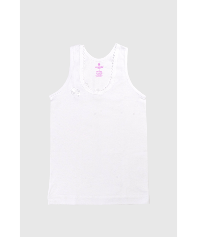 شد 6 حبة فنايل علاقي بناتي مع تطريز خفيف على الرقبة قطن 100% صناعة تركية ماركة جيلان كود 326 شد 6 حبة فنايل علاقي بناتي مع تطريز خفيف على الرقبة قطن 100% صناعة تركية ماركة جيلان كود 326