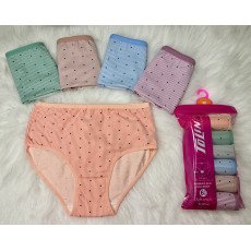 شد 6 حبة كيلوت نسائي ليغرا صناعة تركية ماركة تولين كود 2186