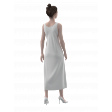 شلحة نسائية طويلة قطن ماركة تولين صناعة تركية كود 1230