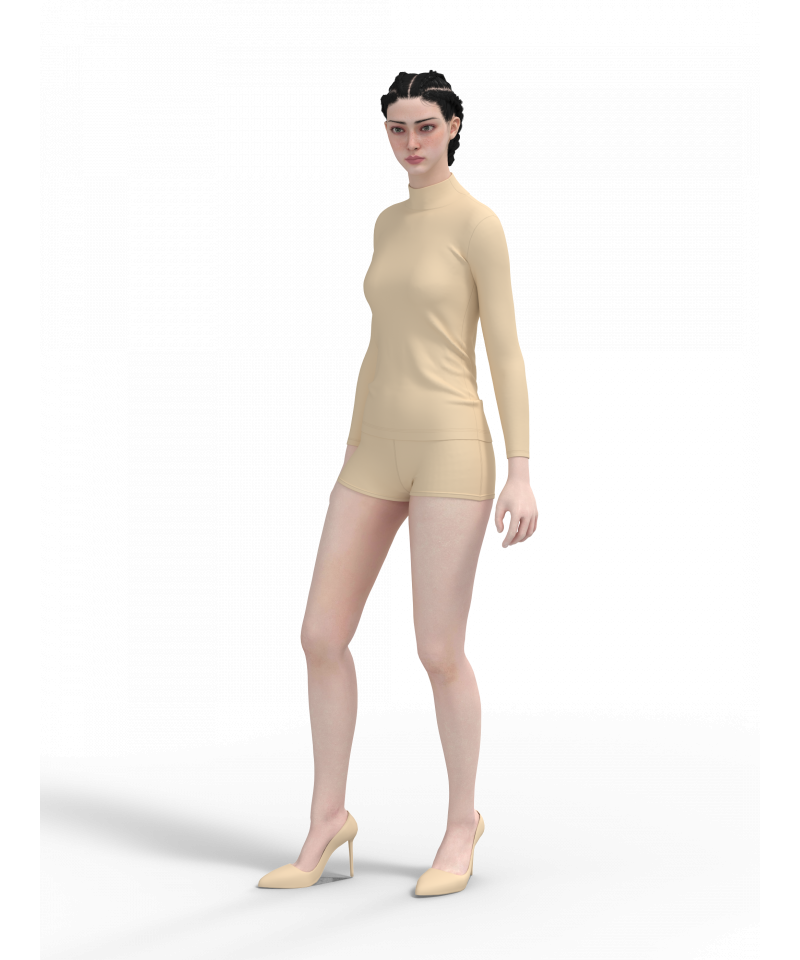 فانيلة كم طويل ليغرا رقبة عالية صناعة تركية ماركة  تولين 