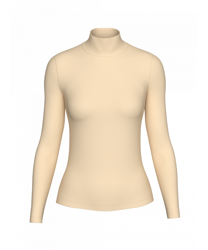 فانيلة كم طويل ليغرا رقبة عالية صناعة تركية ماركة  تولين 