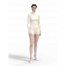 فانيلة كم طويل ليغرا رقبة عالية صناعة تركية ماركة  تولين 