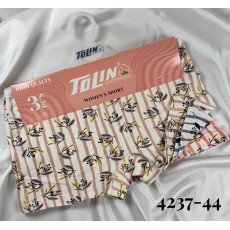 شد 3 حبة شورت نسائي قطن 100% صناعة تركية ماركة تولين 