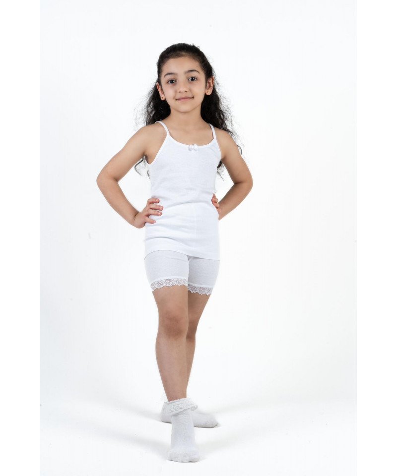 طقم بناتي شورت وفانيلة صناعة تركية ماركة جيلان 