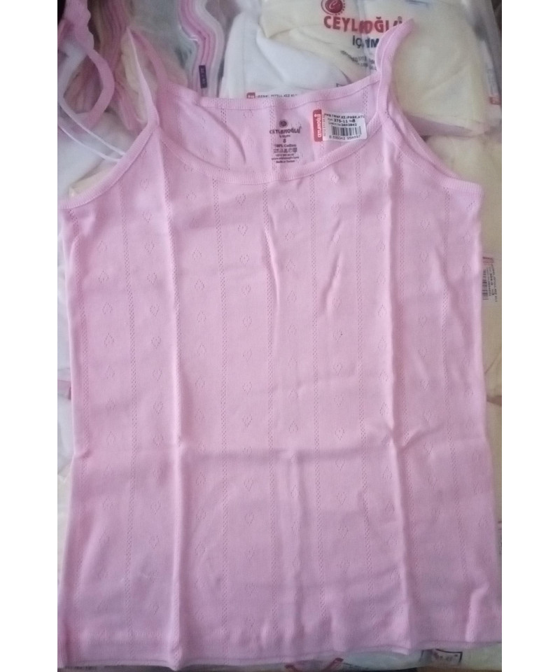 شد 6 حبة قطن تركي مخرم فانيلة وشورت قطن 100% صناعة تركية ماركة جيلان 