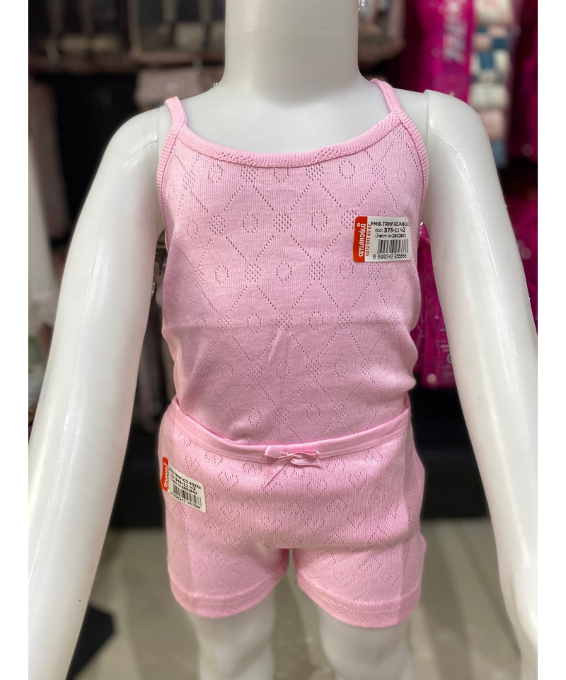 شد 6 حبة قطن تركي مخرم فانيلة وشورت قطن 100% صناعة تركية ماركة جيلان 