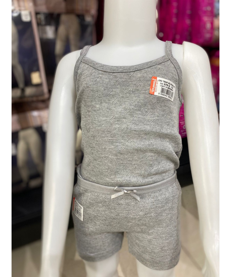 شد 6 حبة قطن تركي مخرم فانيلة وشورت قطن 100% صناعة تركية ماركة جيلان 