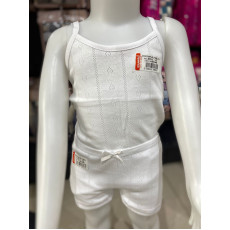 شد 6 حبة قطن تركي مخرم فانيلة وشورت قطن 100% صناعة تركية ماركة جيلان 