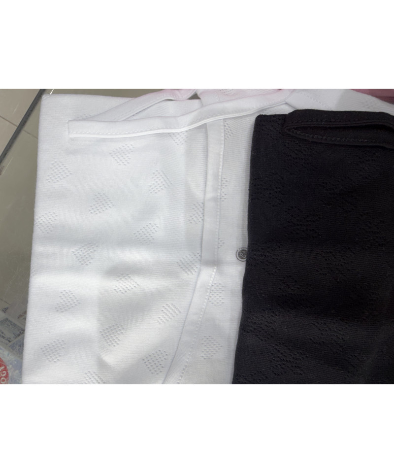 شد 6 حبة فانيلةقطن تركي مخرم خيط قطن 100% صناعة تركية ماركة جيلان 