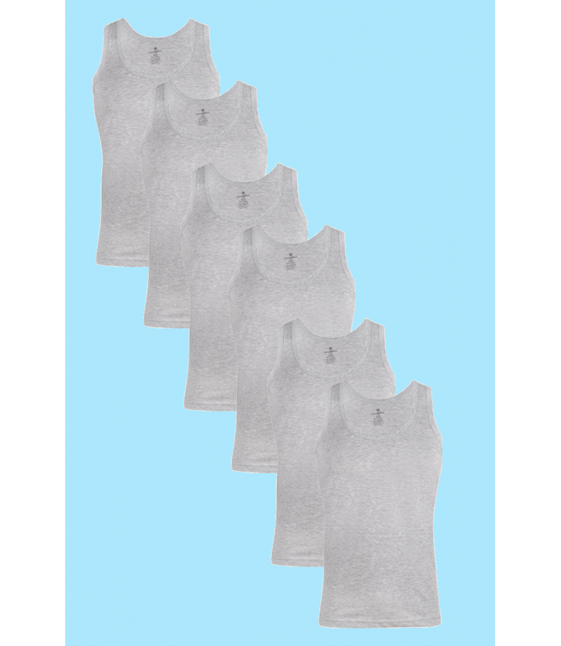 شد 6 حبة فنيلة علاقي قطن 100% ماركة جيلان التركية كود 001