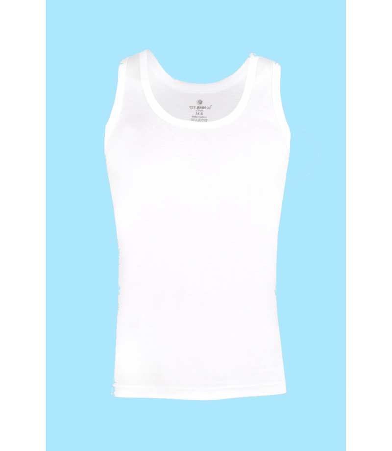 شد 6 حبة فنيلة علاقي قطن 100% ماركة جيلان التركية كود 001