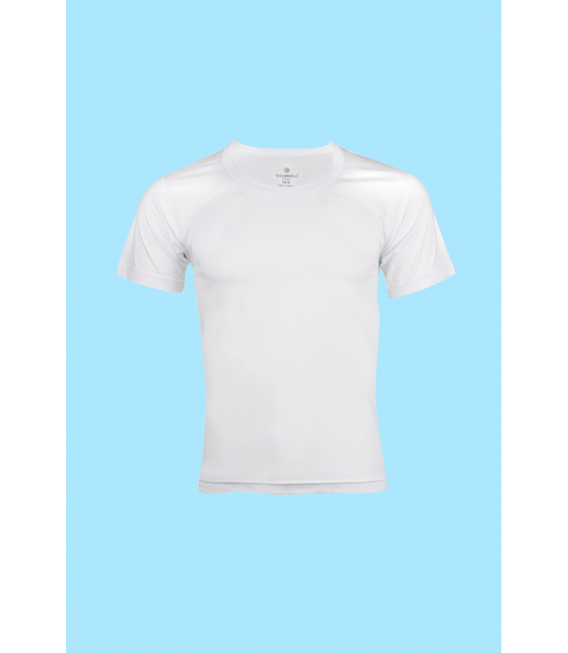 شد 6 حبة فنايل قطنية رقبة دايرية واسعة ماركة جيلان قطن 100% كود 004