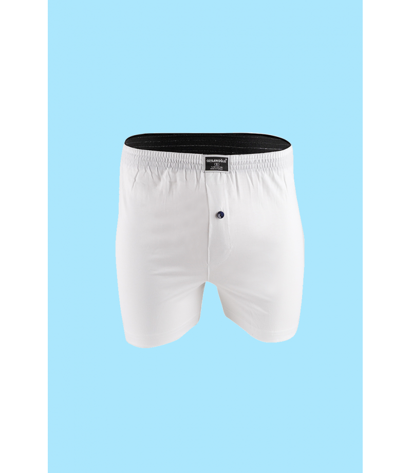 شد 6 حبة بوكسر قطني سادة قطن 100% ماركة جيلان كود 032