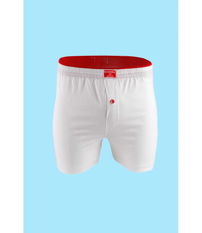 شد 6 حبة بوكسر قطني سادة قطن 100% ماركة جيلان كود 032