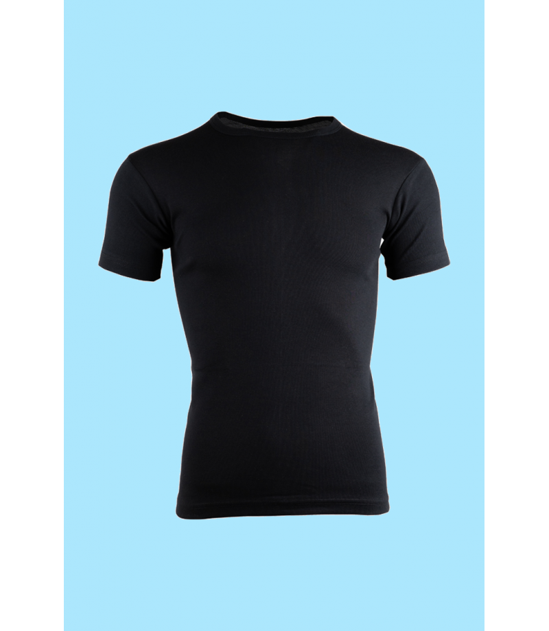 شد 6 حبة فنيلة رقبة دايري مرتفع ستريش قطن 100% كود 042