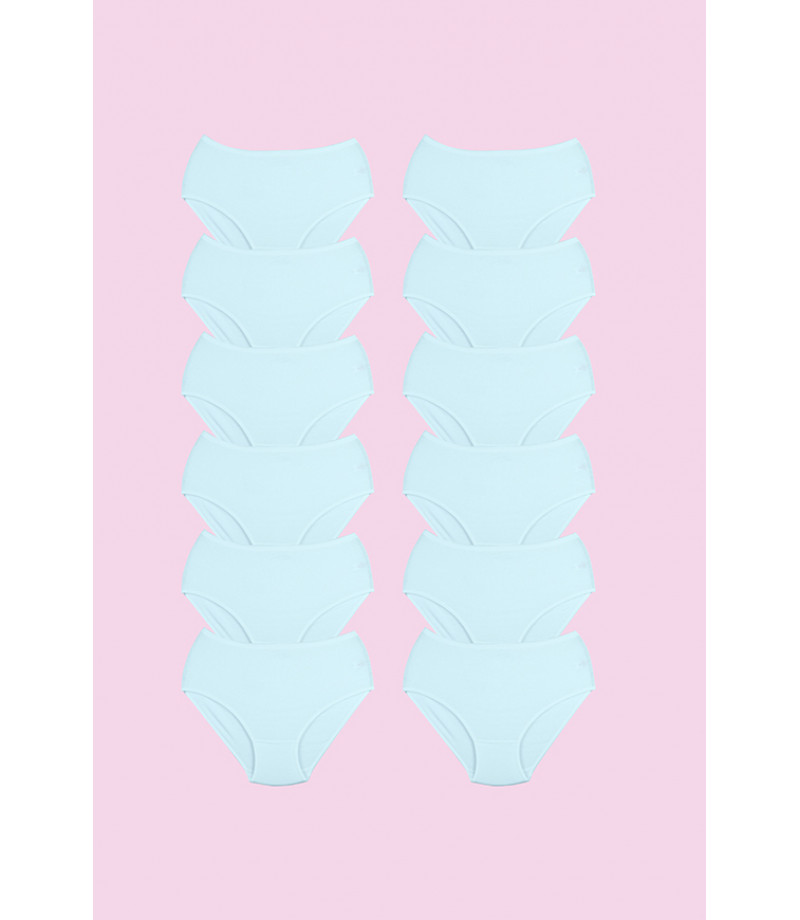 شد 6 حبة كيلوت قطني واسع قطن 100% ماركة جيلان التركية كود 113