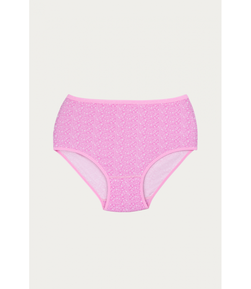 شد 6 حبة كيلوت نسائي مزهر قطن 100% صناعة تركية ماركة جيلان كود 144