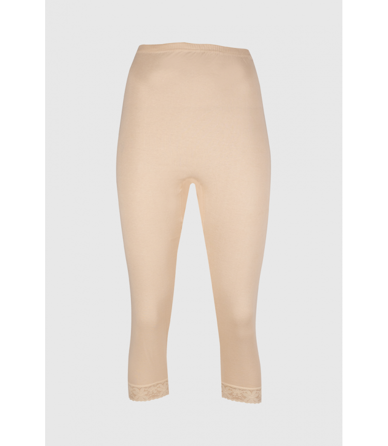 شد 6 حبة بنتكور نسائي نص الساق مع دانتيل صناعة تركية ماركة جيلان  قطن 100% كود  237