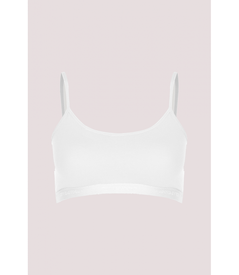 شد 6 حبة حمالات بناتي ( سن محير )  صناعة تركية ماركة جيلان قطن 95% كود 271