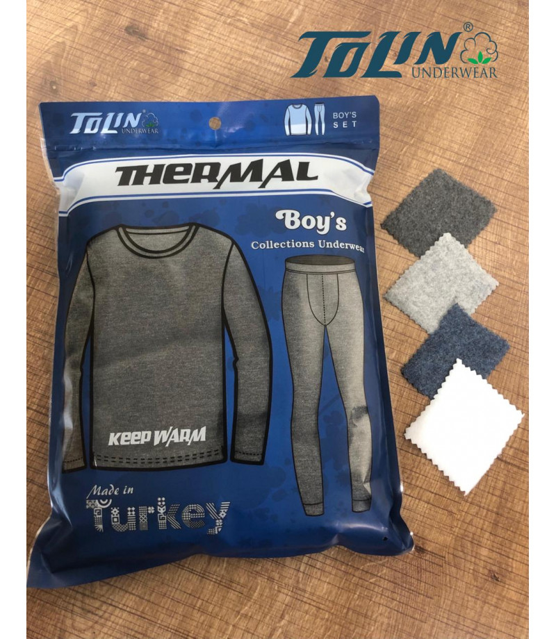 بيجاما حراري ثيرمال رجالي صناعة تركية ماركة تولين 