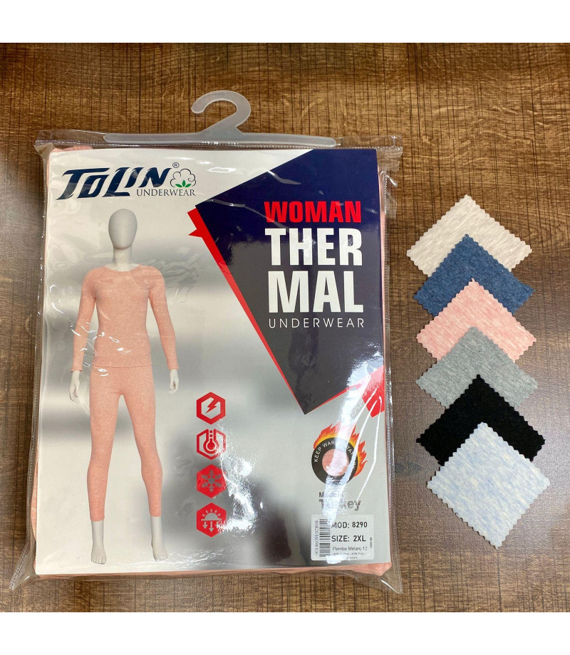 بيجاما ثيرمال حراري بناتي صناعة تركية ماركة تولين 