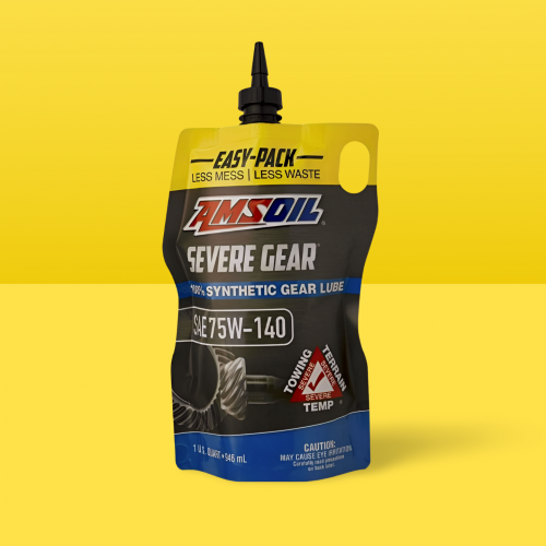 زيت التروس التخليقي امزويل AMSOIL Severe Gear 75W-140 - 1 لتر