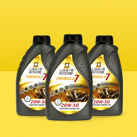 زيت محرك أوتوزون فورمولا 7 SAE 20W-50 API SN - 1 لتر زيت محرك أوتوزون فورمولا 7 SAE 20W-50 API SN - 1 لتر