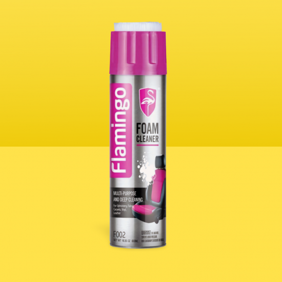 منظف رغوي متعدد الاستخدامات فلامنغو - 650 مل (F002) منظف رغوي متعدد الاستخدامات فلامنغو - 650 مل (F002)