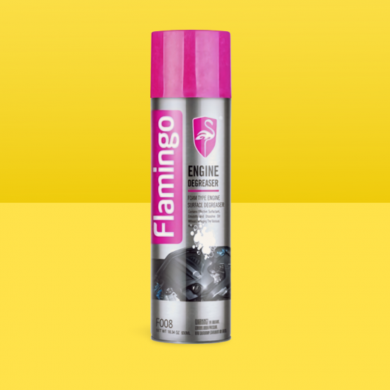 منظف المحرك الرغوي فلامنغو - 650 مل (F008)