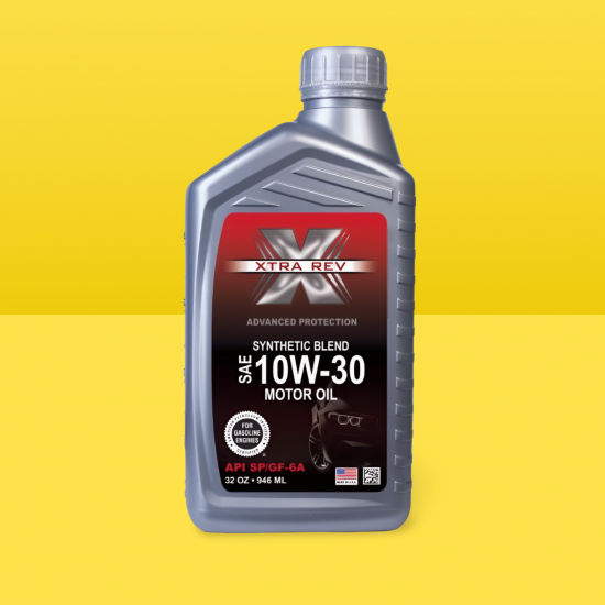 زيت اكسترا ريف المحرك Xtra Rev 10W-30 Synthetic Blend API SP - 1 لتر