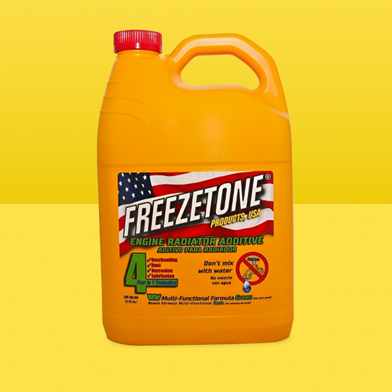 سائل تبريد فريزتون ديكسكول البرتقالي Freezetone - 4 لتر (50/50 جاهز للاستخدام)