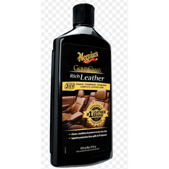 بلسم ومنظف وحامي الجلد 3 في 1 ميجوايرز جولد كلاس Meguiar's 414 مل